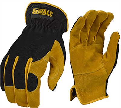 The DEWALT DPG216 Leather Performance Hybrid Glove