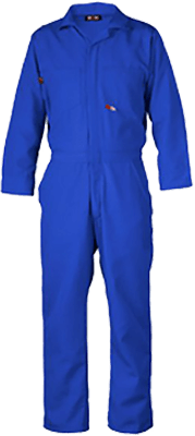 Saftech Women's Coverall-Custom Fabrics, Royal Blue, Navy, Khaki